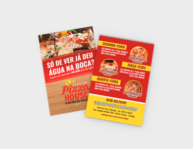 Folder Supremo 300g Verniz Total Frente 20x27cm - 4x0 - 25 unid